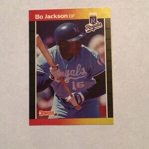 1988 LEAF,INC. Bo Jackson Donruss 89 Baseball Card #208